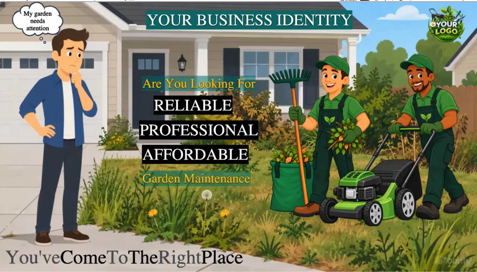 Toonly Animation Garden Services promotional video